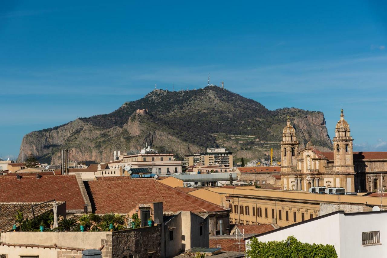 Appartamento Palazzo Pace Al Cassaro Palermo Exteriér fotografie
