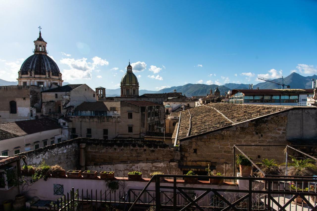 Appartamento Palazzo Pace Al Cassaro Palermo Exteriér fotografie